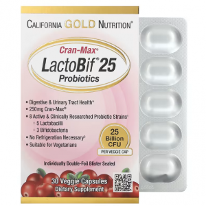 California Gold Nutrition, 益生菌,250 亿 CFU,30 粒