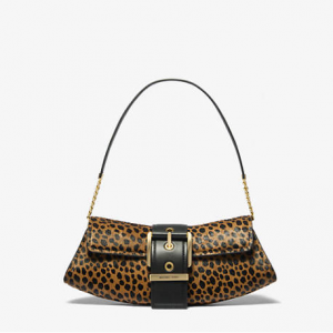 Michael Kors Colby 小號豹紋單肩包