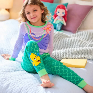 Disney Ariel Costume 女童睡衣套装