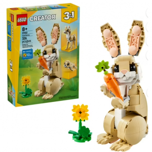 LEGO Creator 3 in 1 Cute Bunny Toy - Building Toy Set for $19.95 @Walmart