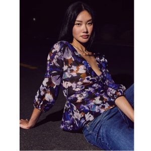 Derek Lam Michele 印花衬衫