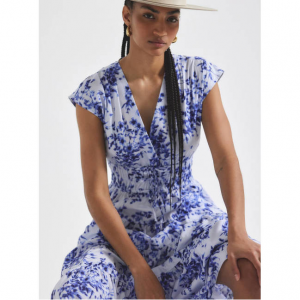 Derek Lam Fatima 印花连衣裙