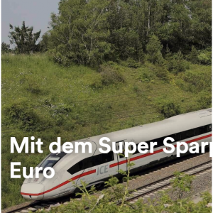 Super Saver Alert: DB Tickets from Just €9.99 @Trainline