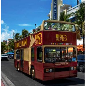 Miami Bus Tours from $39.99 @Big Bus Tours