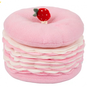 Draper James 粉色马卡龙零食狗玩具