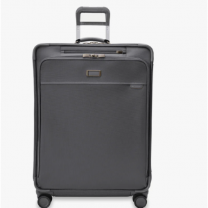 Briggs & Riley Baseline 大号可扩展旋转行李箱 - 限量版钢灰色