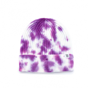 Babiators Purple Tie-Dye Beanie 扎染毛线帽