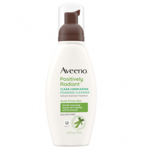 Aveeno Positively Radiant Clear Complexion Foaming Cleanser 6floz @ Amazon