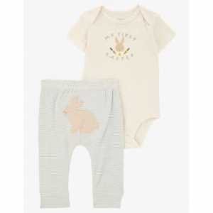 婴儿复活​​节连体衣裤套装