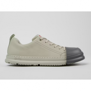 Junction Runner 女士灰色真皮运动鞋