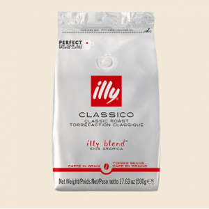 illy 全豆咖啡 Classico - 中度烘焙 - 500g 袋装