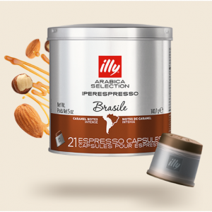 illy 阿拉比卡精选 iper 浓缩咖啡胶囊 巴西