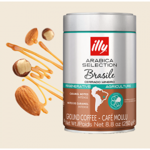 illy 精选阿拉比卡磨碎滴滤咖啡 巴西 Cerrado Mineiro