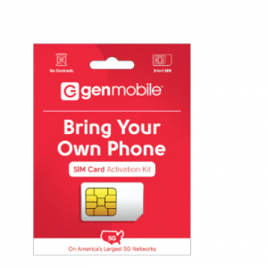 Gen Mobile - 预付费 SIM 卡，低至 $1 