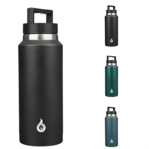 BJPKPK Insulated Water Bottles, Dishwasher Safe 36 oz Water Bottle with Handle @ Amazon