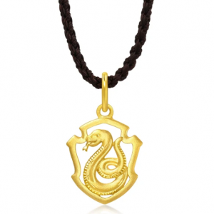 Chow Sang Sang Harry Potter 999.9 Gold Slytherin Snake Necklace 黄金项链