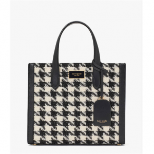 Kate Spade Manhattan Houndstooth 花呢小号托特包