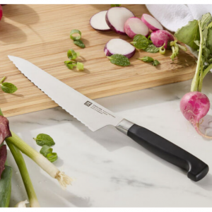 60% OFF ZWILLING Four Star 5.5-inch Prep Knife, Serrated Edge @ Zwilling US