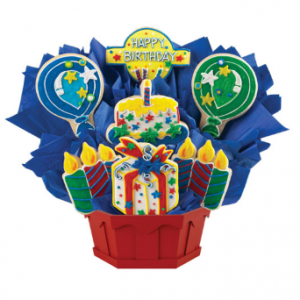 Confetti and Candles Primary Medium - 7 Cookies