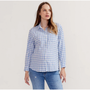 HATCH Collection The Boyfriend Shirt 格纹衬衣