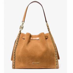 Michael Kors Mina Large Suede Chain 单肩包