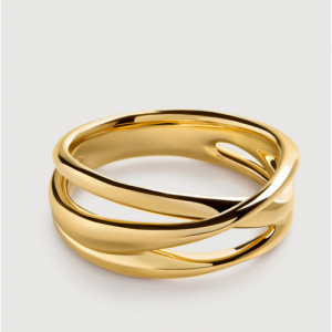Monica Vinader Nura Crossover Ring