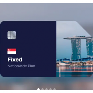 ESIM SINGAPORE - 新加坡固定价格手机卡服务套餐