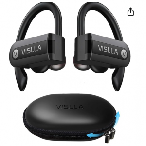 Amazon - Vislla 無線TWS耳機 支持82小時續航 ，折上立減$5 