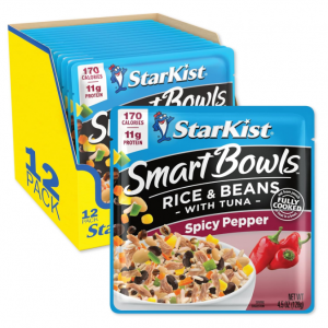 StarKist Smart Bowls Spicy Pepper, 4.5 oz Pouch (Pack of 12) @ Amazon