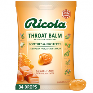 Ricola Throat Balm 34ct @ Amazon