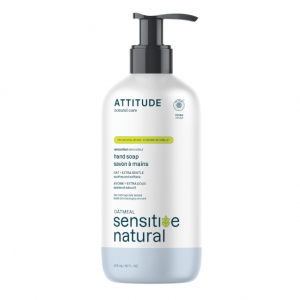 ATTITUDE Hand Soap for Sensitive Skin Enriched with Oat, 16 Fl Oz @ Amazon