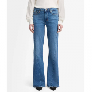 7 For All Mankind Slim Illusion Twisted Seam Tailorless Dojo 女士牛仔褲
