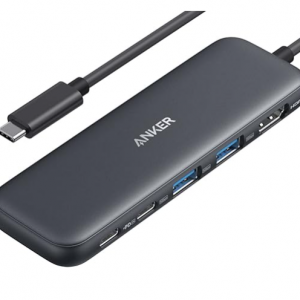 Amazon - Anker 332 5合1 USB-C 擴展塢，5.4折