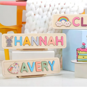 复活节兔子公仔名字拼图