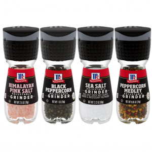 McCormick Salt & Pepper Grinder Variety Pack, 0.05 lb @ Amazon