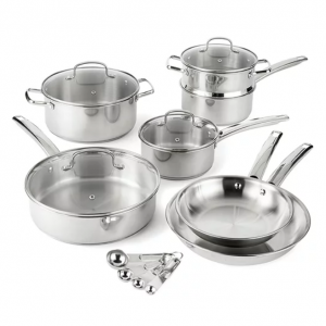 Cook's 不锈钢 15 件套锅具套装