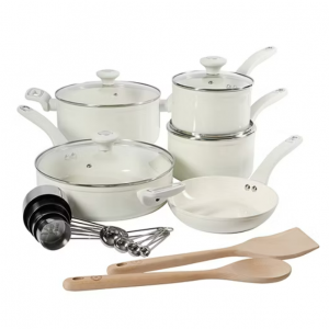 Martha Stewart 陶瓷不粘锅 19 件装