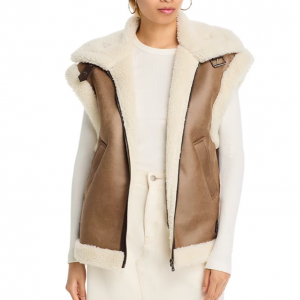 AQUA 人造羊毛皮背