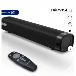 $56 off TOPVISION Sound Bar for TV @Walmart