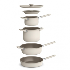 bella 9 Piece StoreMore Cookware Set @ Amazon