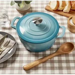 Mingle & Co. 3.5 夸脱搪瓷铸铁荷兰锅