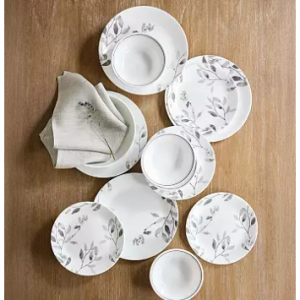 康宁薄雾叶 12件装餐具套装