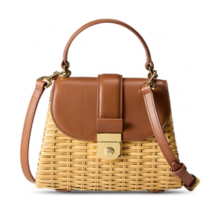 Veronica Beard Wicker Avenue 小号手提斜挎包