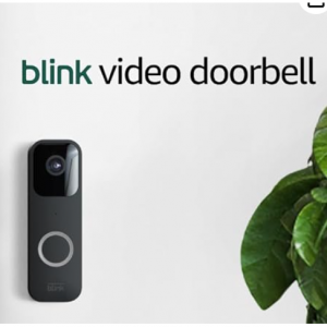 45% off Blink Video Doorbell (newest model), Two-way audio @Amazon