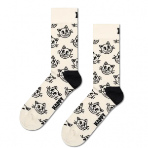 Happy Socks Cat Sock 印花袜子