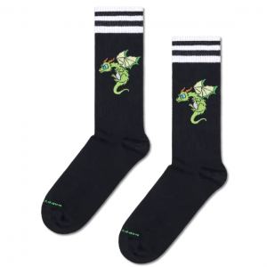 Happy Socks Dragon Sneaker Sock 印花袜子