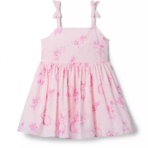 兔子吊带连衣裙