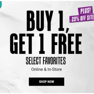 Buy One, Get One FREE Select Favorites @ Kiehl's 