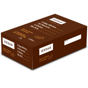 RXBAR 花生巧克力口味蛋白棒 22oz 12个 @ Amazon