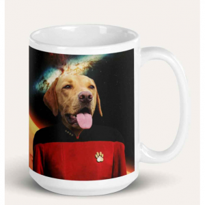 太空航行者 (男) - 定制马克杯